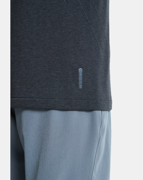 Men's UA RUSH™ Seamless Long Sleeve, Black, pdpMainDesktop image number 5